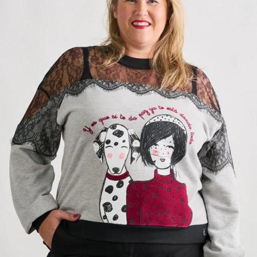 Sudadera Anabel Lee "Dálmata" [3]