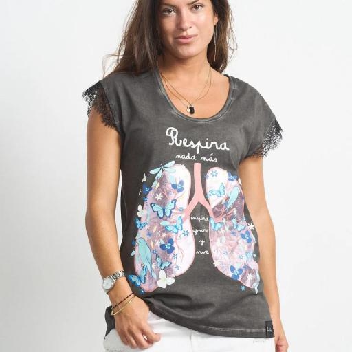 Camiseta Anabel Lee "Respira" [0]