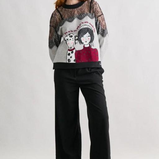 Sudadera Anabel Lee "Dálmata" [1]