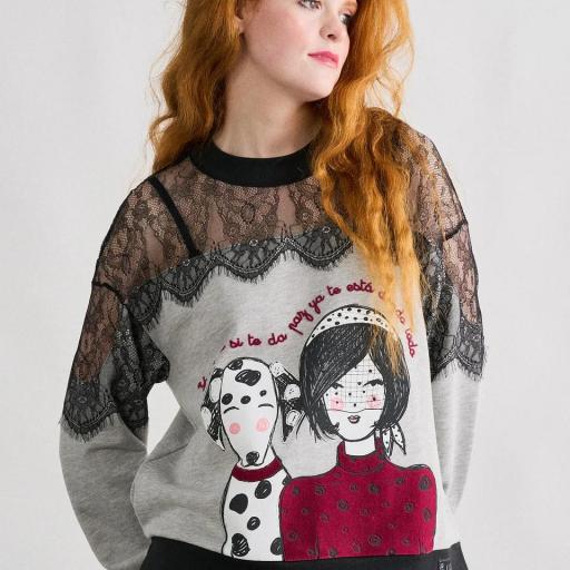 Sudadera Anabel Lee "Dálmata" [0]