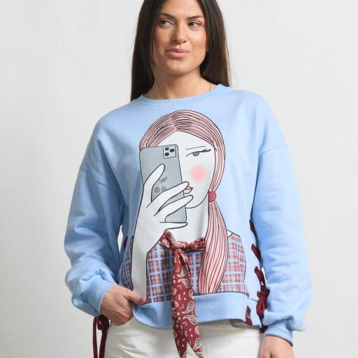 Sudadera Anabel Lee "Selfie" [0]