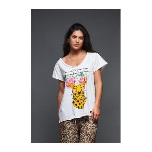 Camiseta Anabel Lee "Leopardo"