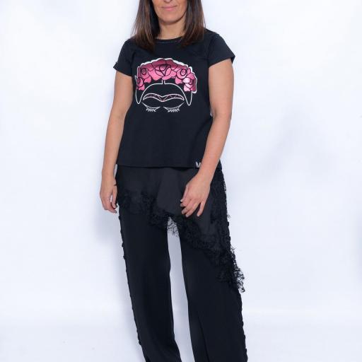 Camiseta El Sueño de Lola "Frida Rosa" [1]