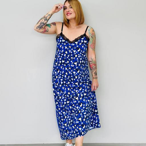 Vestido Keep&trendy "Lencero Animal Print"