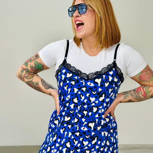Vestido Keep&trendy "Lencero Animal Print" [1]