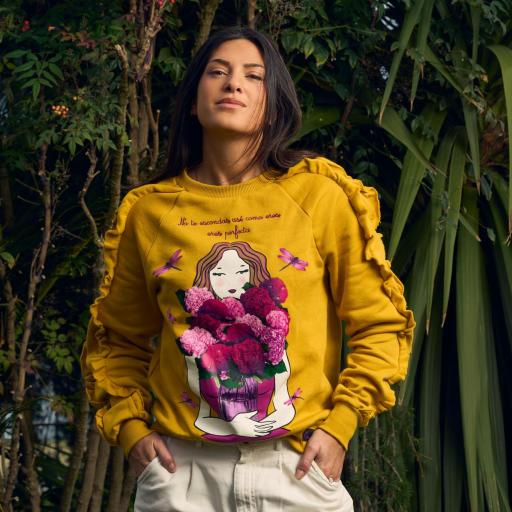 Sudadera Anabel Lee "Hortensia" [0]