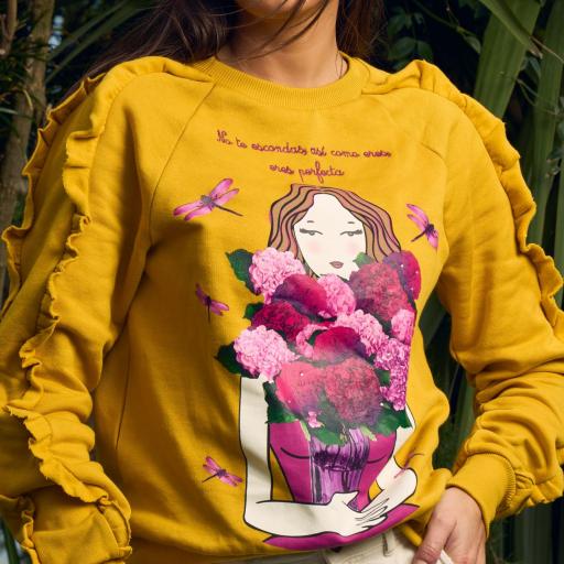 Sudadera Anabel Lee "Hortensia" [2]