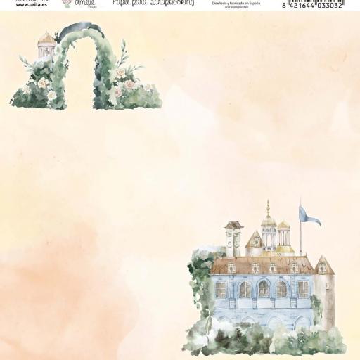 Set de Papeles Castillos Mágicos Amelie Prager  [1]