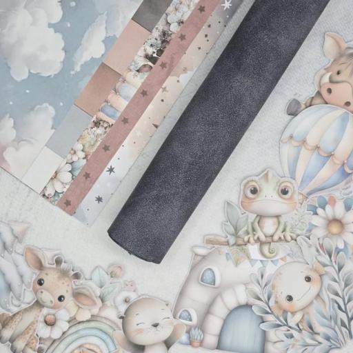 Rollito Ecopiel Vintage Jeans Be My Baby Bellaluna Crafts [0]