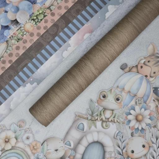 Rollito Efecto Madera Natural Be My Baby Bellaluna Crafts [0]