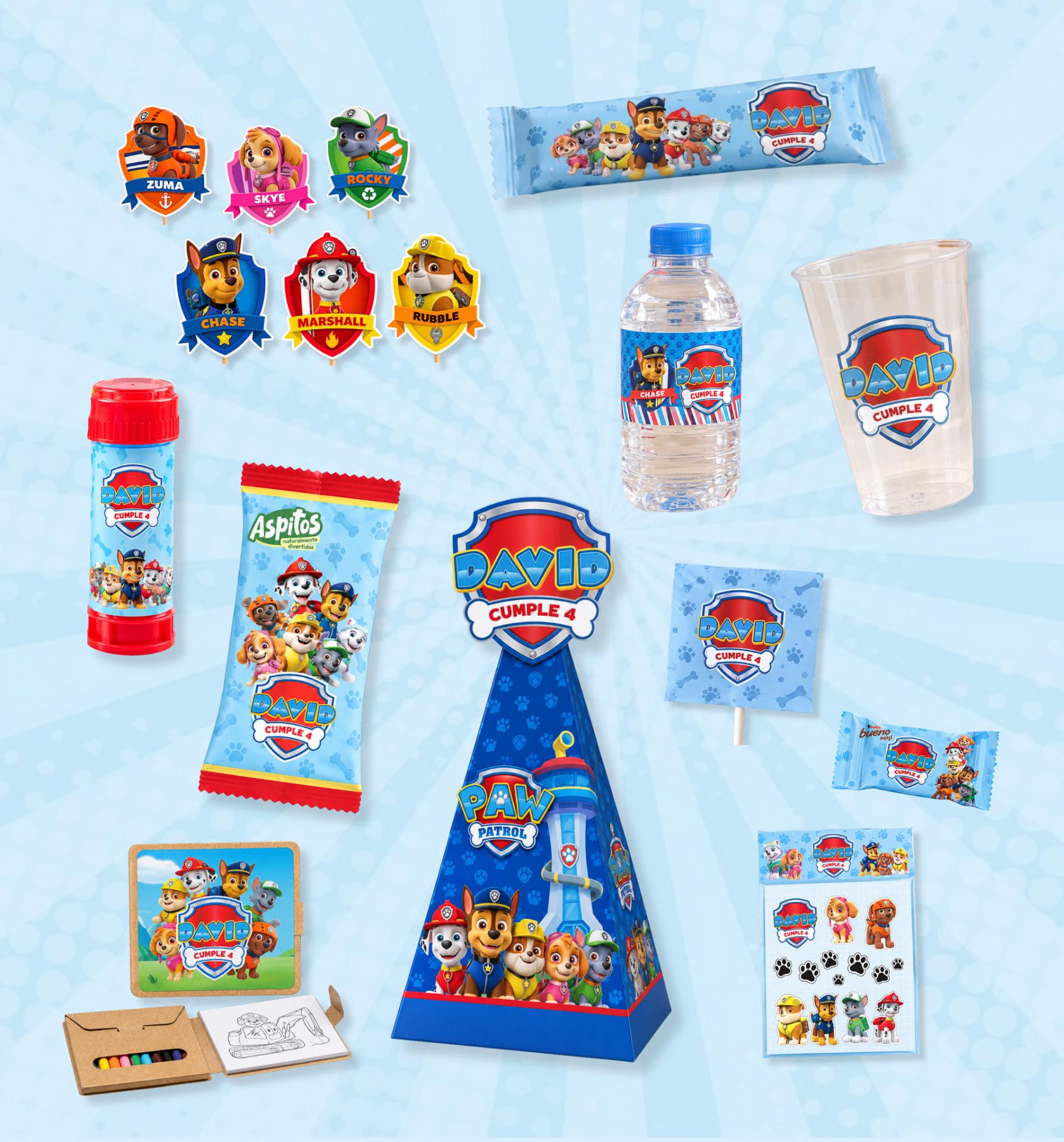 Pack Completo Cumpleaños 10 Niños Personalizado