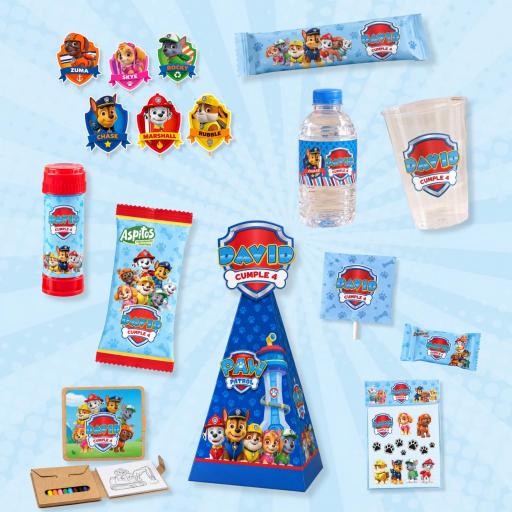 Pack Completo Cumpleaños 20 Niños Personalizado [0]