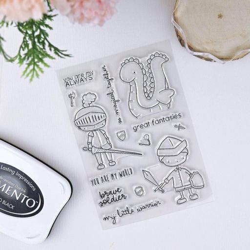 Set De Sellos Little Warrior Alúa Cid [0]