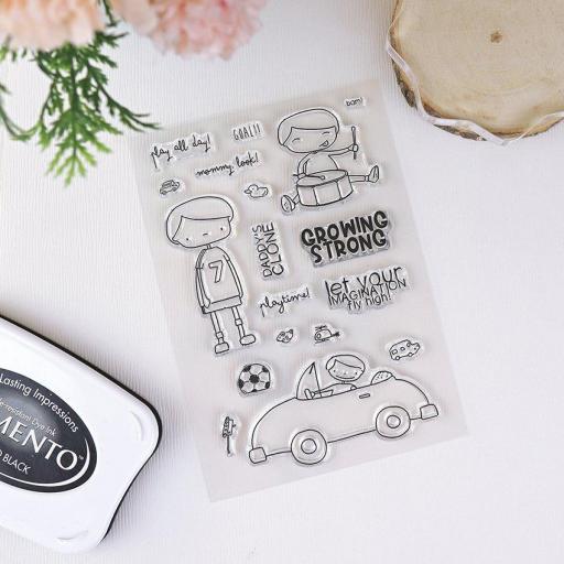 Set De Sellos Growing Strong Alúa Cid [0]