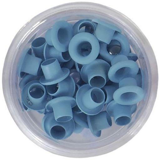 Caja Ojales Aluminio Color Azul Cyan Artis Decor [1]