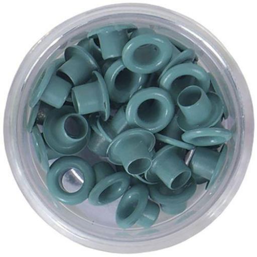 Caja Ojales Aluminio Color Verde Agua Artis Decor [1]