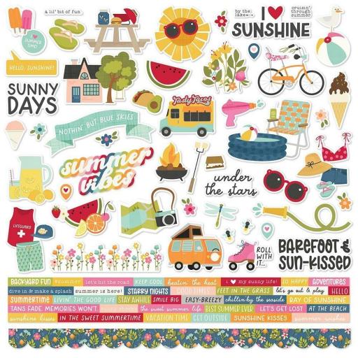 Kit de Papeles Summer Lovin Simple Stories [3]