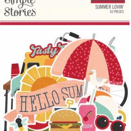 Die Cuts Bits And Pieces Celebrate! Simple Stories [0]