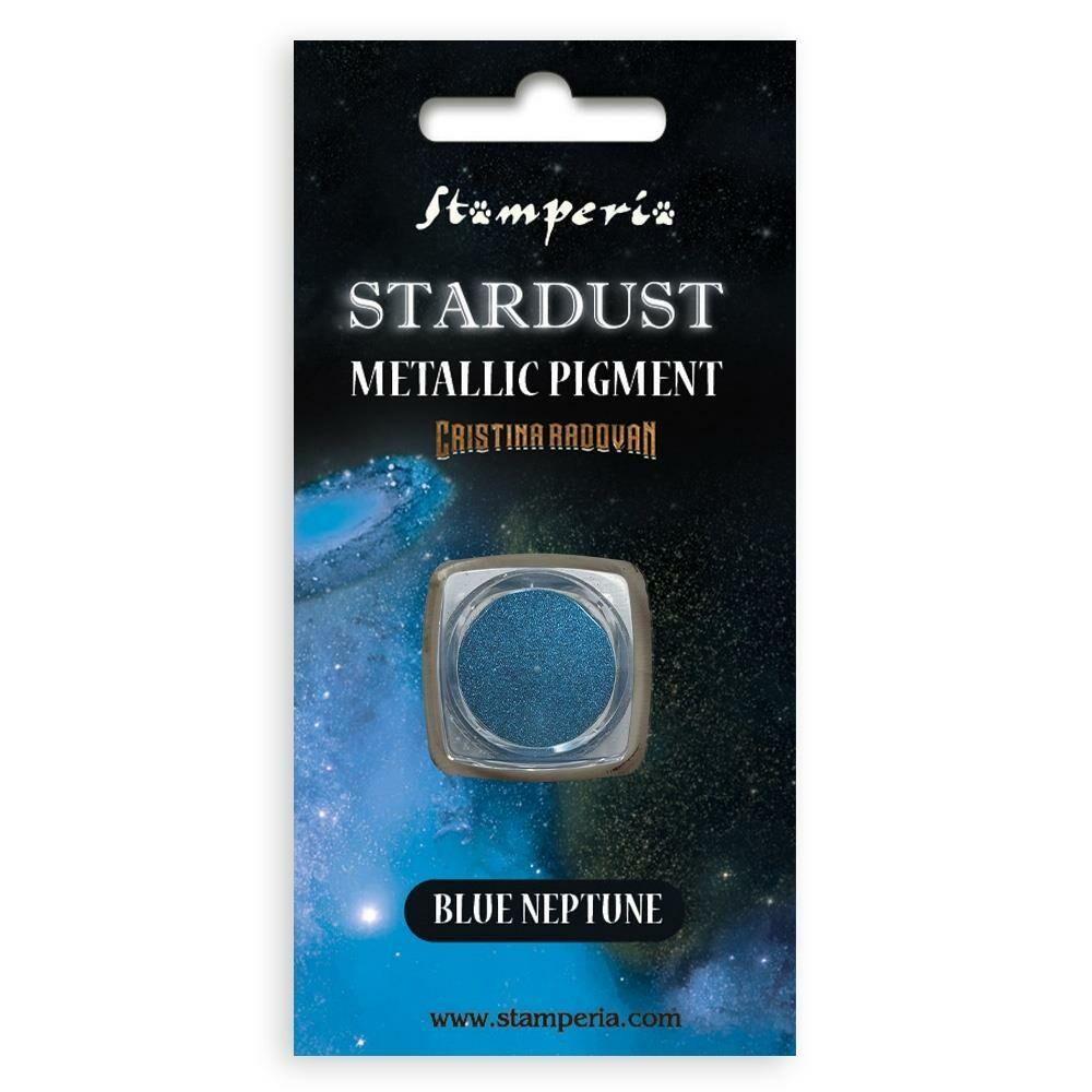 Pigmento Metàllico Stardust Blue Neptune Stamperia