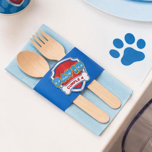 Cenefa para Servilletas y Cubiertos Personalizada [0]