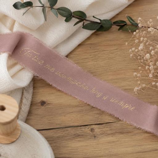 Cinta Personalizada Para Ramo De Novia  [1]