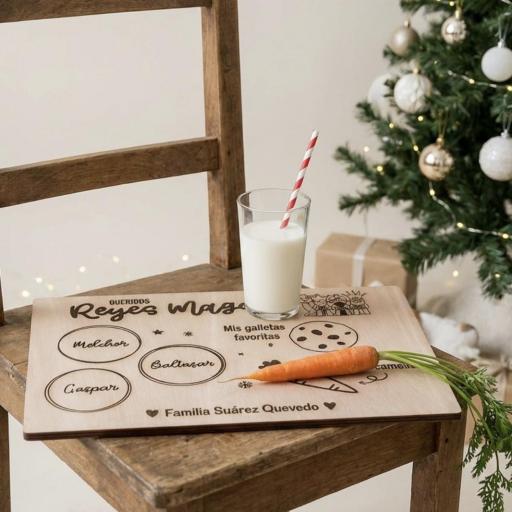 Bandeja de Madera para Los Reyes Magos [1]