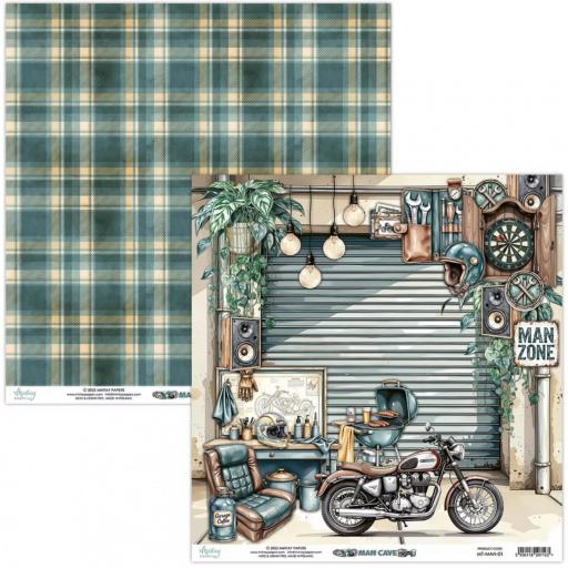 Set de Papeles Man Cave Mintay Papers  [1]