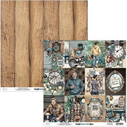 Set de Papeles Man Cave Mintay Papers  [1]