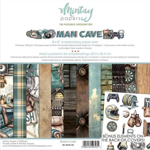 Set de Papeles Man Cave Mintay Papers  [0]