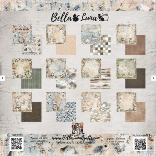 Set de Papeles Be My Baby BellaLuna Crafts [1]