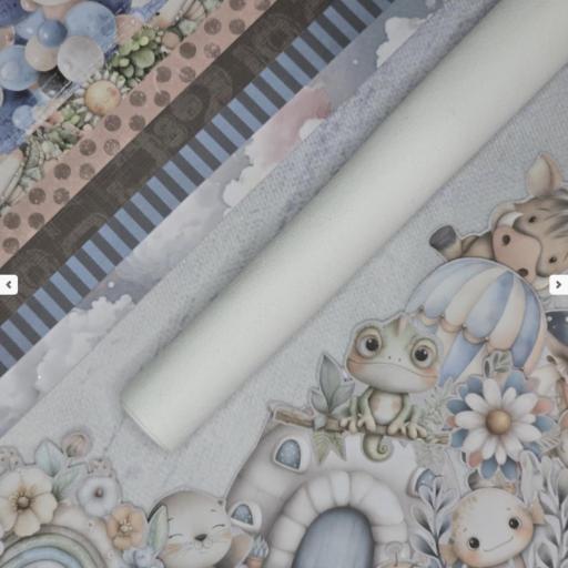 Rollito Antelina Snowflake White Be My Baby Bellaluna Crafts [0]