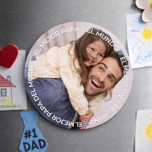 Imán Flexible Personalizado Papá
