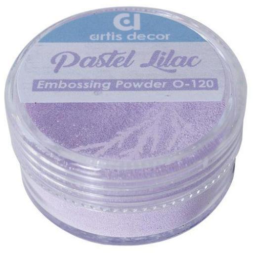 Polvo De Embossing Opaco Pastel Lilac Artis Decor