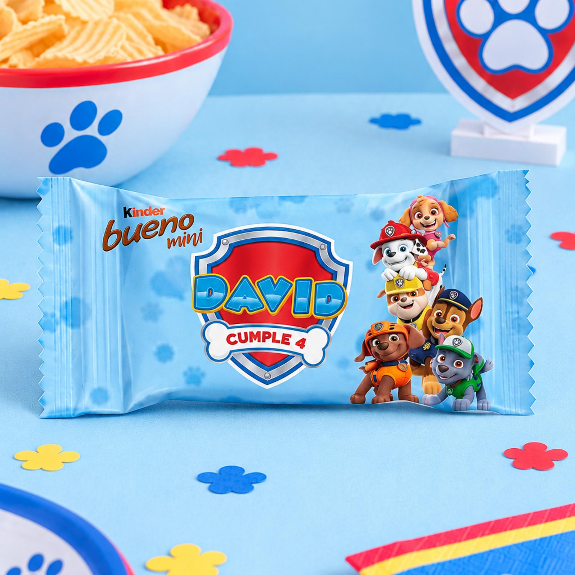 Mini Kinder Bueno Personalizado