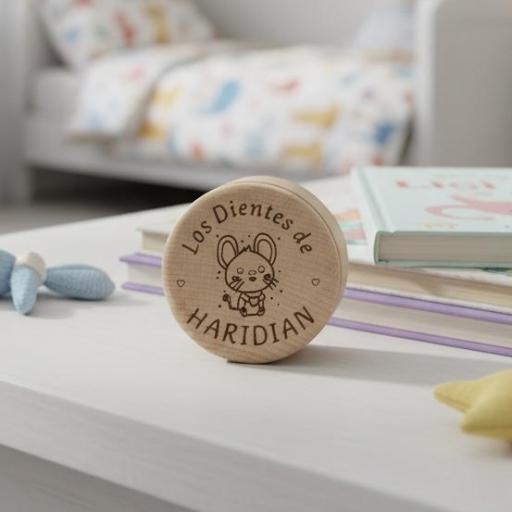 Caja Para Dientes Ratoncito Pérez Personalizada