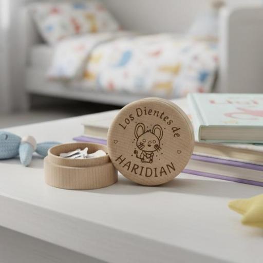 Caja Para Dientes Ratoncito Pérez Personalizada [1]