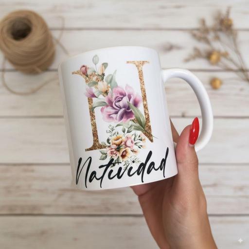 Pack Inicial Con Nombre Personalizada (Tote, Taza y LLavero)  [2]