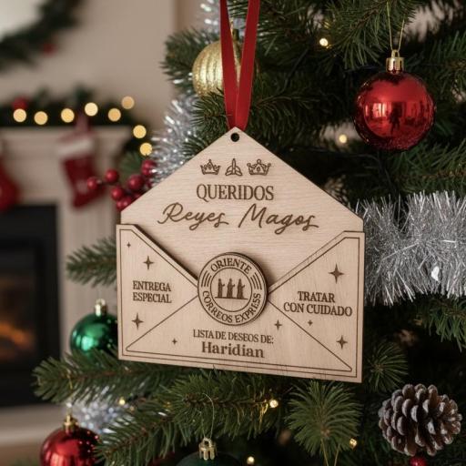 Sobre De Madera Para Carta A Los Reyes Magos [0]