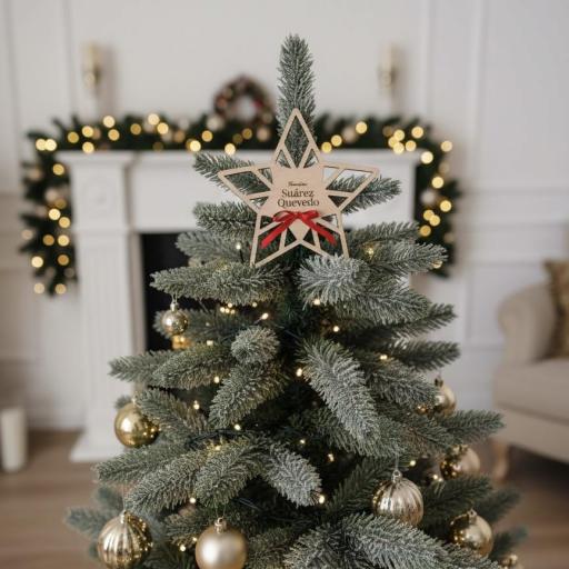 Estrella Copa Arbol De Navidad Personalizada  [1]