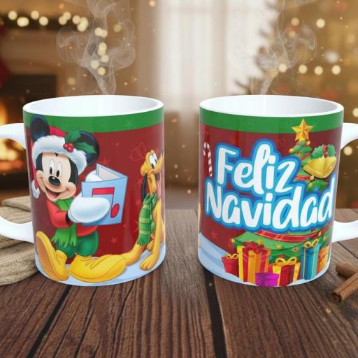 Taza Navidad Disney Varios Modelos [3]