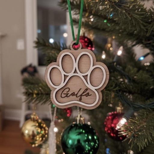 Bola Navidad Mascota Doble Capa Personalizada Varios Modelos El Rincon Scrap [1]