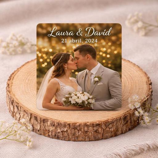 Imán Flexible Personalizado Boda [2]
