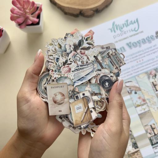 Die Cuts Bon Voyage Mintay Papers [0]