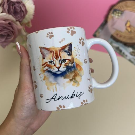 Taza Personalizada Mascotas – Ilustración + Foto Real [2]
