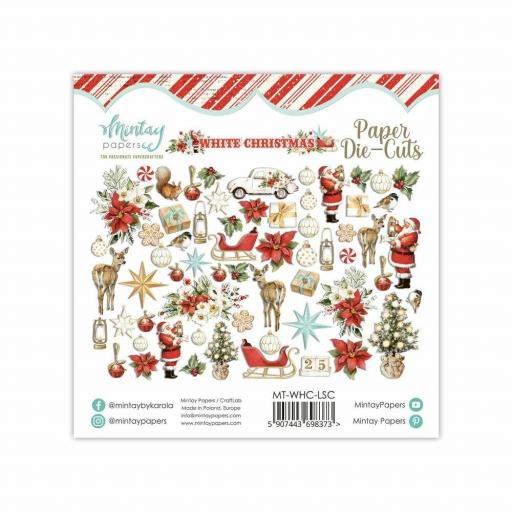Die Cuts White Christmas Mintay Papers [1]