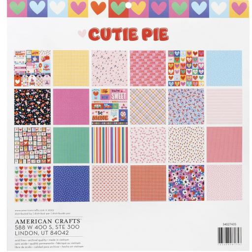 Set de Papeles Cutie Pie American Crafts [1]