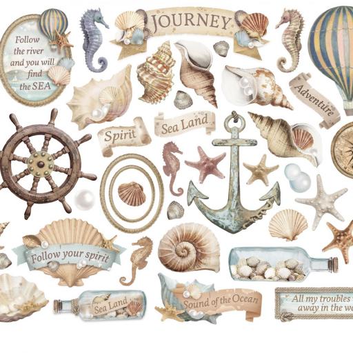 Die Cuts Sea Land  Stamperia [1]