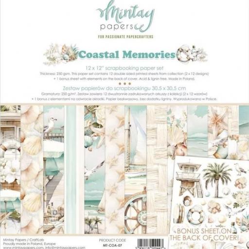 Set de Papeles Coastal Memories Mintay Papers  [0]