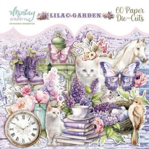 Die Cuts Lilac Garden Mintay Papers