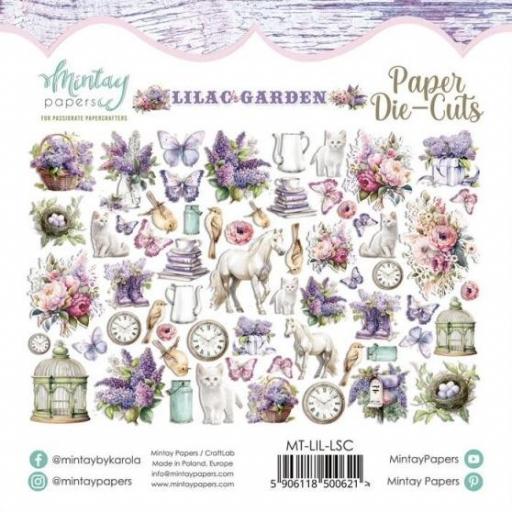 Die Cuts Lilac Garden Mintay Papers [1]